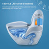 Cleaner Pro° BowlingBubble 1+1 GRATUIT :  Bowling Bleu Bulle Toilette Nettoyeur De Cuvette