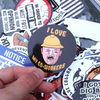 FunnyStickers: Pack D'Autocollants Imperméables Amusants A Col Bleu