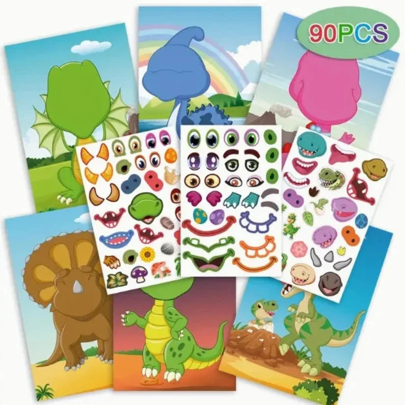 Kletshuts™ StickerBook 1+1 GRATUIT: DIY Livre D'Autocollant Artisanat Pour Garçons Et Filles
