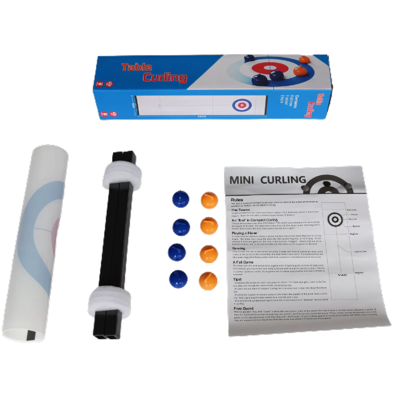 Kletshuts™ CurlingGame: Jeu De Curling Sur Table Pour Tous Âges