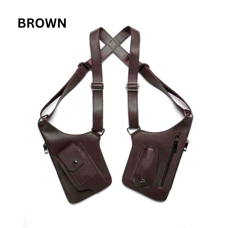 Icone™ SafetyBag: Sécuriser Croix Epaule Sécurité Sac Pour Les Hommes Et Les Femmes