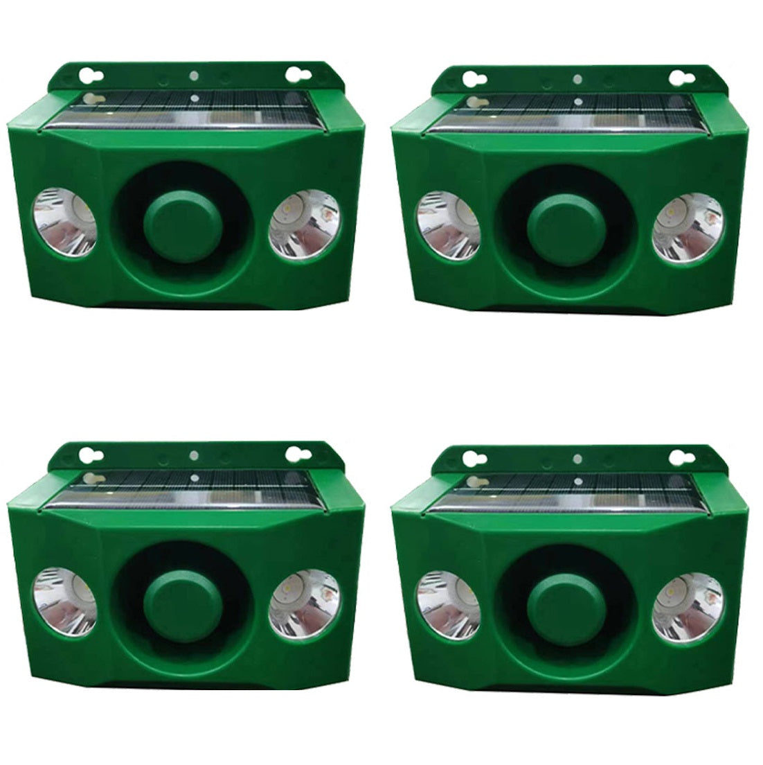LightAlert - Répulsif Pour Animaux Lumière D'Alerte Et Son Alimentation Solaire Outil D'Avertissement