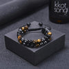 Jewelance™ ProtectionBracelet 1+1 GRATUIT:  Double Couche Le Tigre Œil Bracelet De Protection