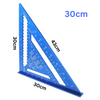 TriangleRuler - Règle Triangulaire en Alliage D'aluminium Pour le Travail du Bois