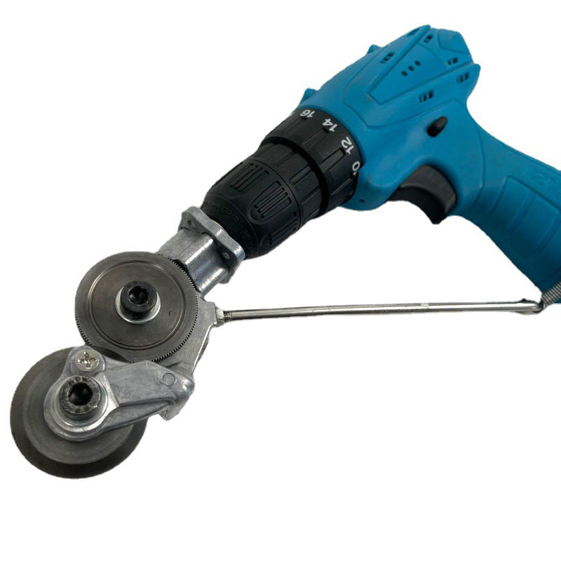 ShearCutter – Perceuse Electrique Pièce Jointe Métal Feuille Cutter Ensemble Universel