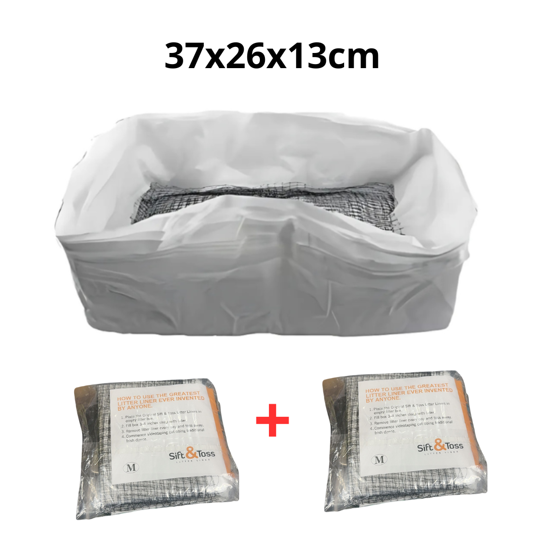 Catfri® WasteFilter 1+1 GRATUIT: Réutilisables Chat Litière Revêtements Pour Déchets Suppression