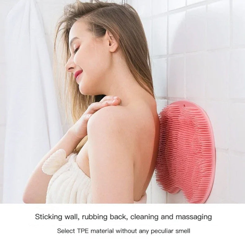 ScrubMat 1+1 GRATUIT : Tapis De Gommage De Douche Antidérapant Brosse Exfoliante Corps Entier
