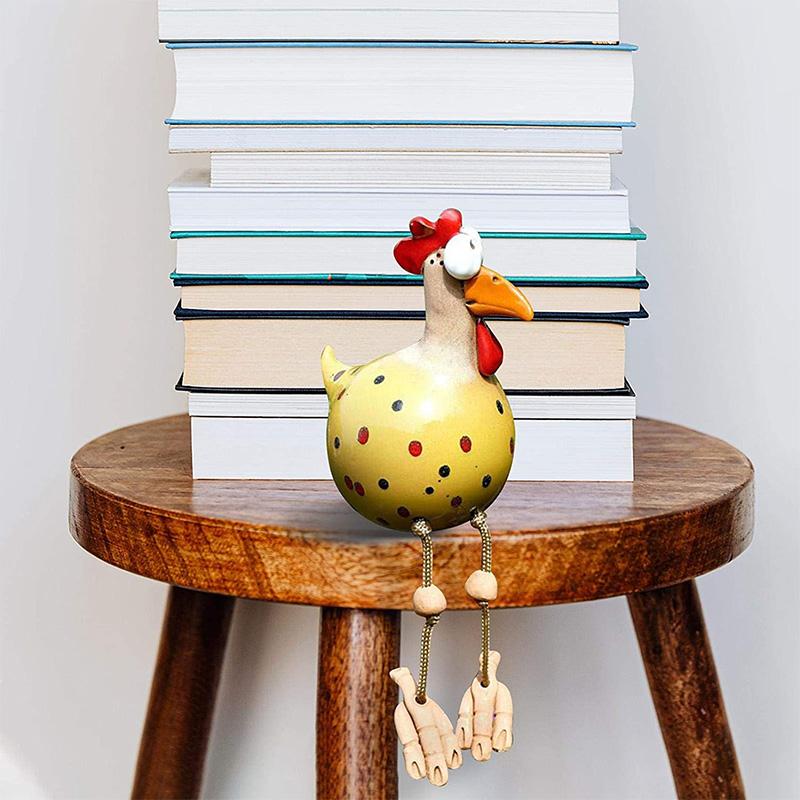 RoosterDecor - Ornement Coq Décoration De Jardin