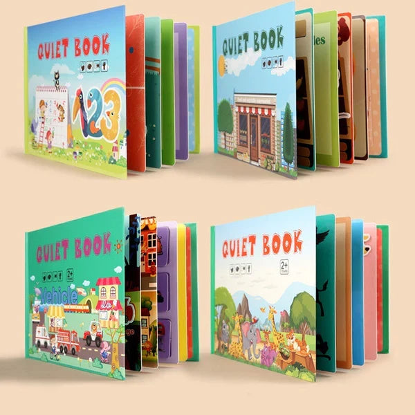 Kletshuts™ BusyBook: Livre Éducatif Livre D'Activités Pour Enfants