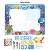 Kletshuts™ WaterCanvas: Ensemble Réutilisable Toile Doodle D’Eau Pour Enfants