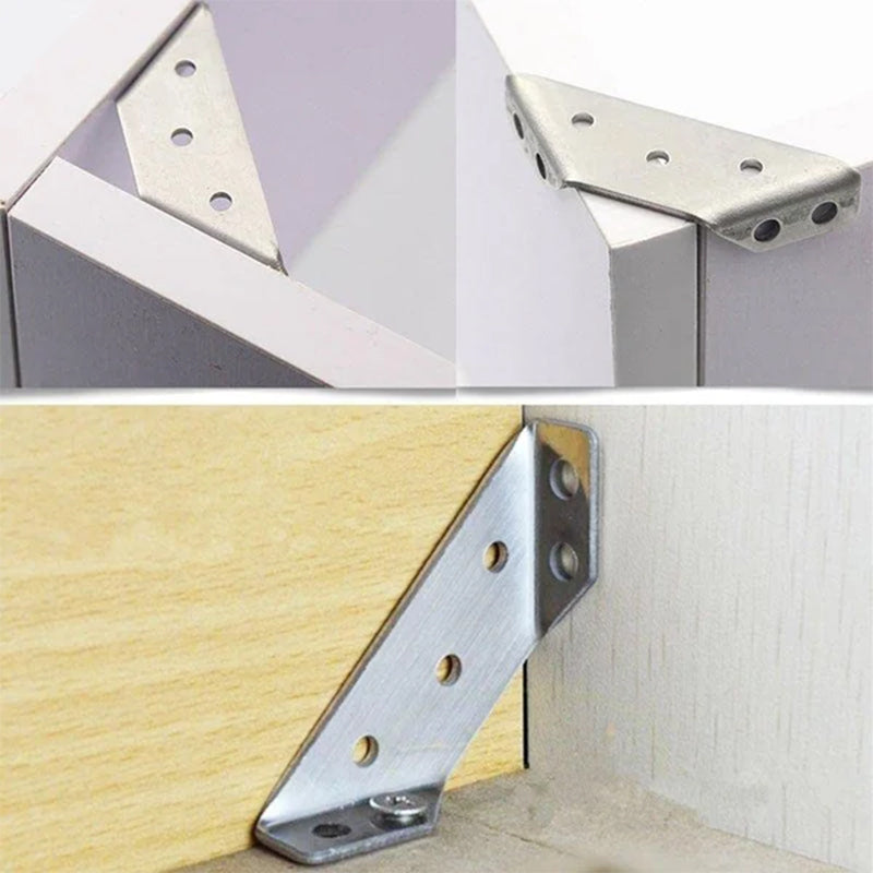 CornerConnector - Acier Inoxydable Meubles Raccord D'Angle