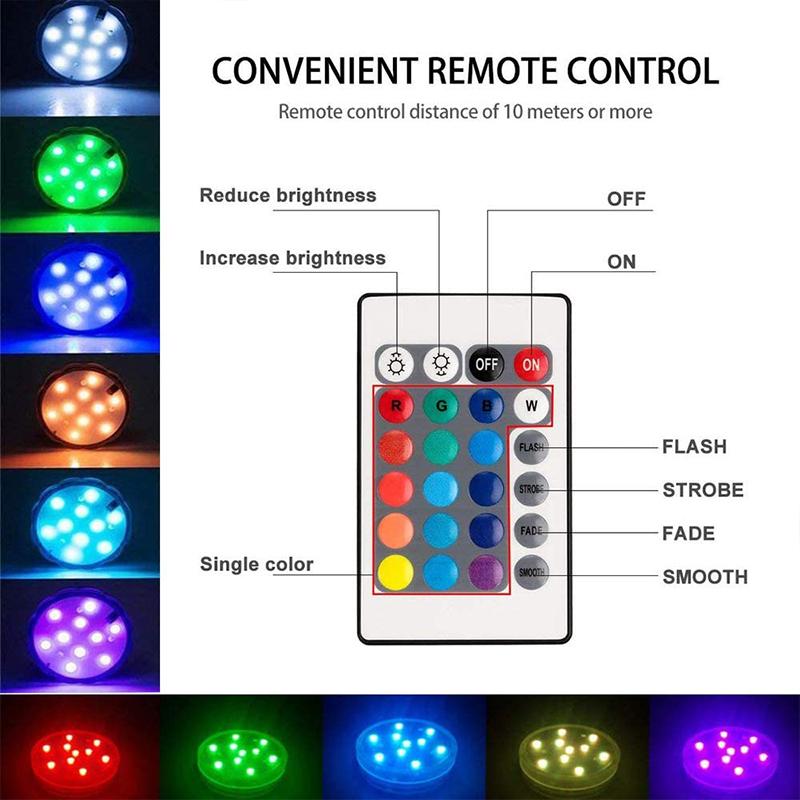 Ledsen™ PoolLights 1+1 GRATUIT : LED Imperméables Pour Piscine, Bain Et Fête Lumières