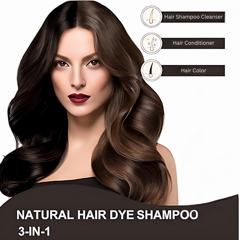 Rose® ColorShampoo 1+1 GRATUIT: Instantané Couleur Rafraîchissante Éclat Shampooing