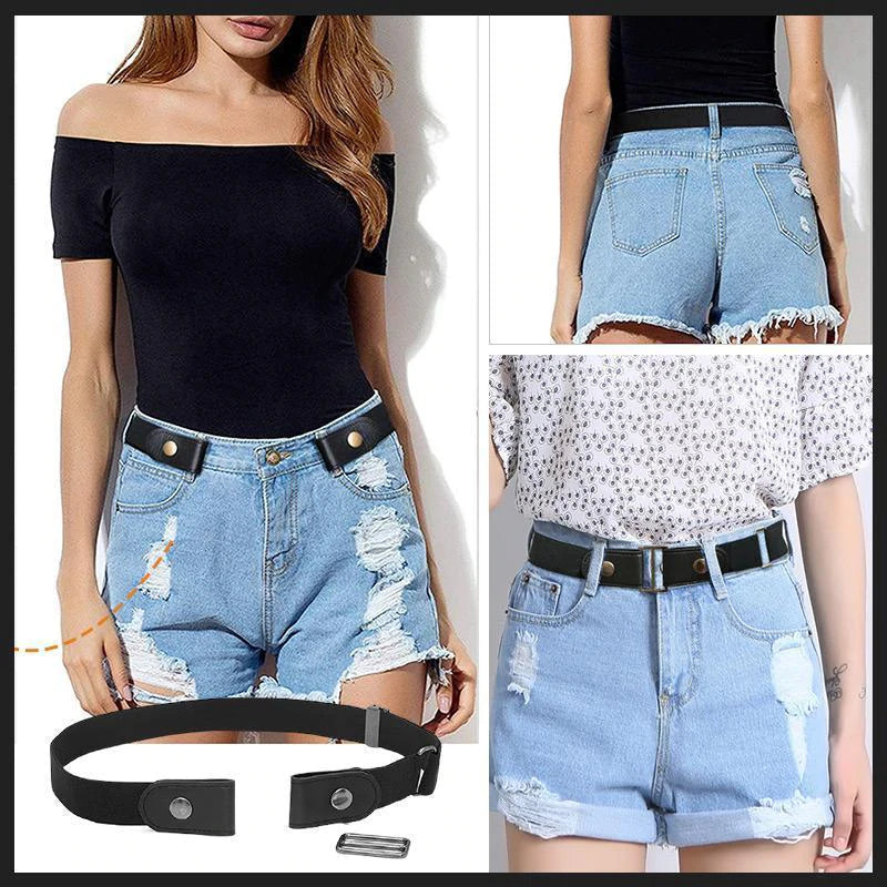Icone™ ElasticBelt 1+1 GRATUIT: Sans Boucle Invisible Élastique Taille Ceintures