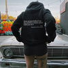 Icone™ DearHoodie: Sweat A Capuche Avec Message Imprimé A L'avant Et A L'arrière