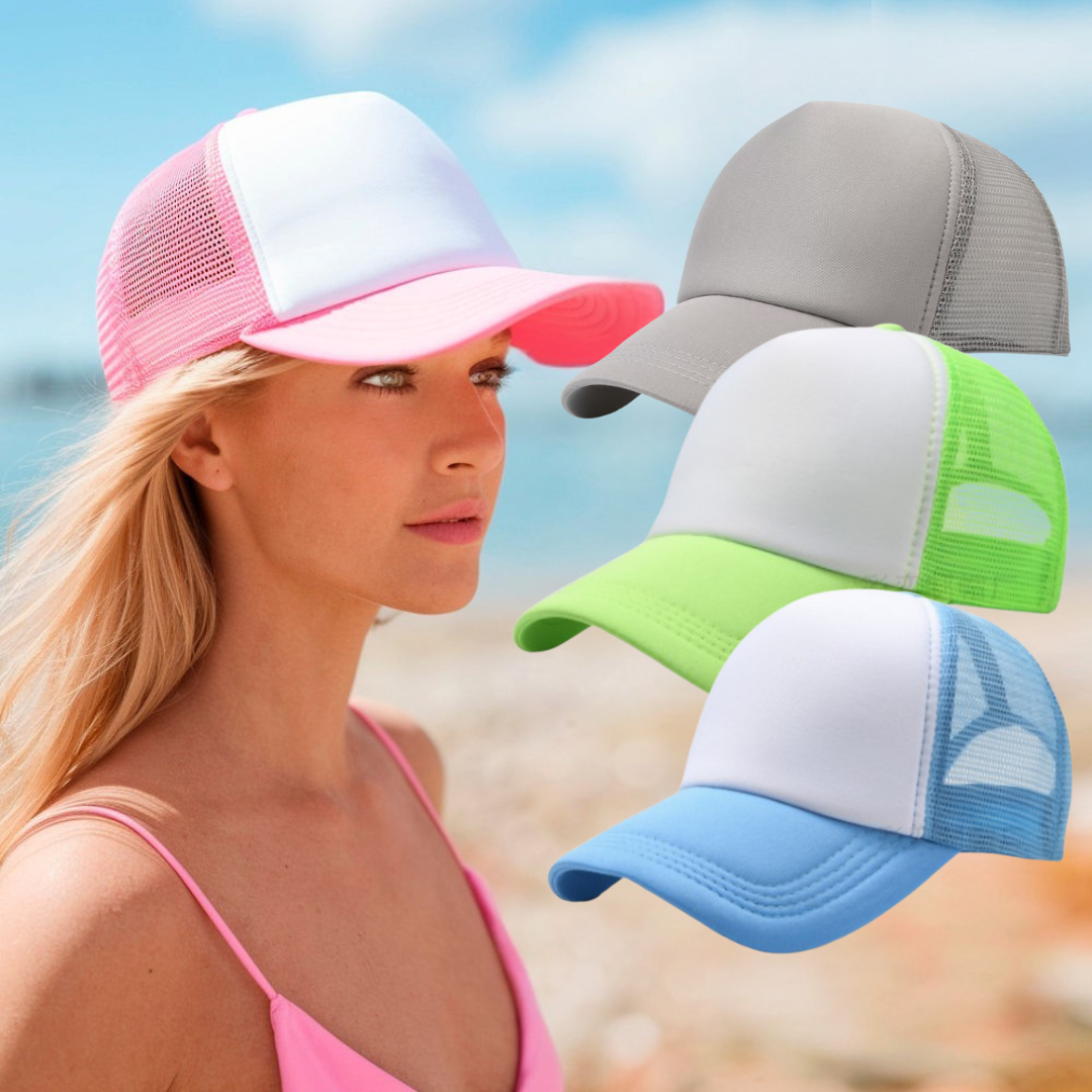 Icone™ SportyCap 1+1 GRATUIT: Casquette Unisexe Réglable Légère Sportive En Maille
