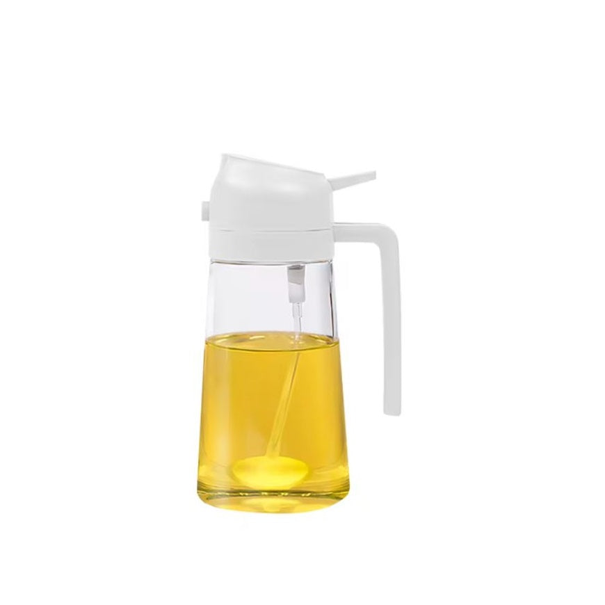 Globetrek° OilDispenser 1+1 GRATUIT : 2 En 1 Verser Et Vaporiser Verre Distributeur D'Huile Et De Liquide