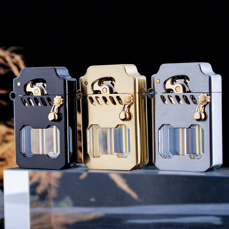 PowerLighter - Design Moderne Et Puissant Briquet Métallique Résistant Au Vent