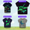 Icone™ DinoShirt: T-shirt Dinosaure Phosphorescent Pour Enfant