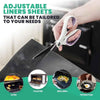 Globetrek° GrillMat – Tapis De Gril BBQ Antiadhésifs Avec Boîte Facile Découper