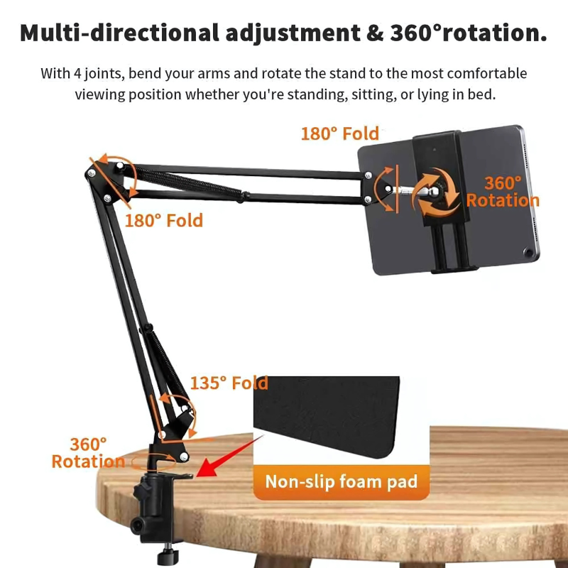 Holder360° PowerHold - Universel Réglable Téléphone Et Tablette Titulaire