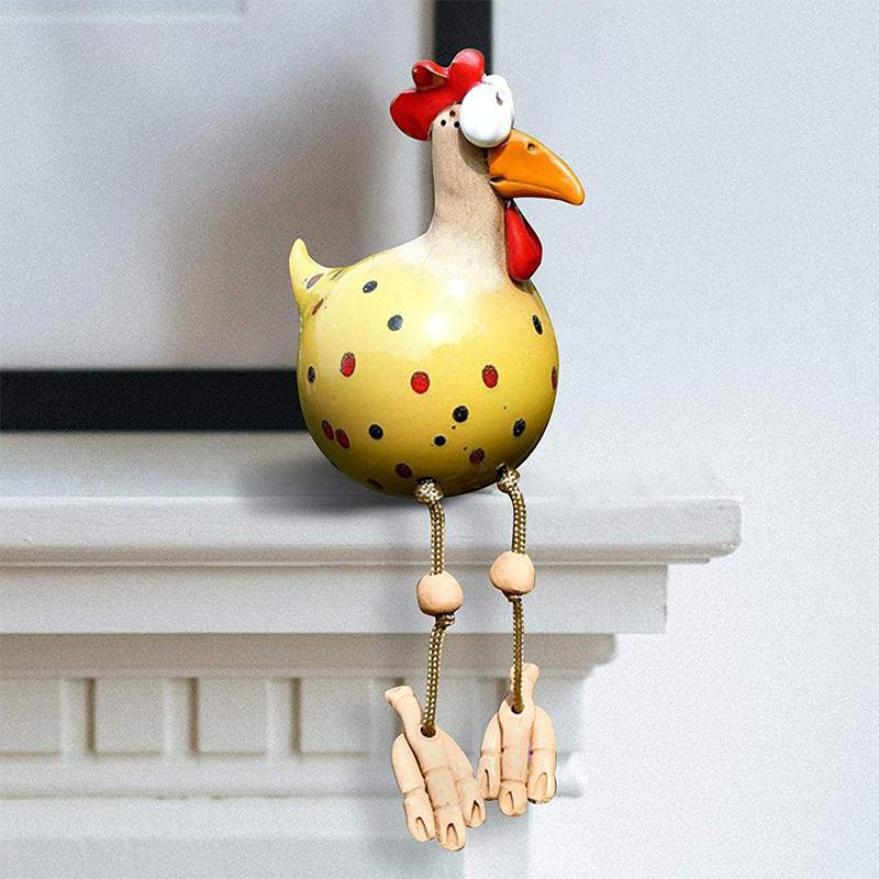RoosterDecor - Ornement Coq Décoration De Jardin