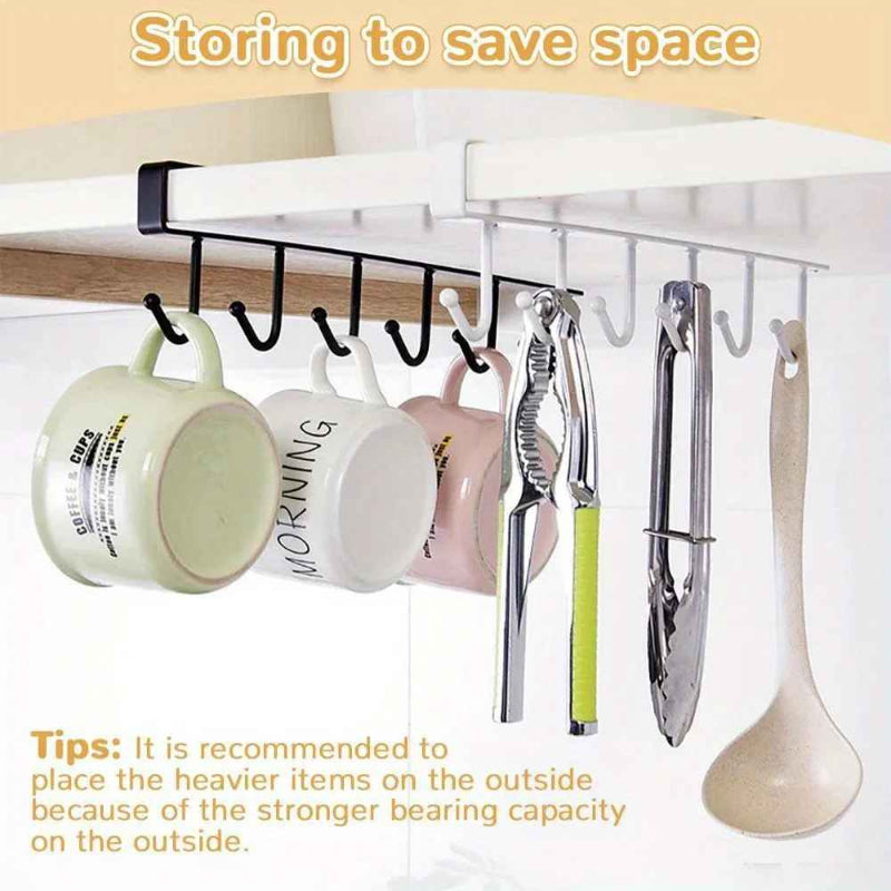 GlideHold® ShelfHooks 1+1 GRATUIT Étagère Suspendus Rack Crochets Pour Cuisine Et Placard