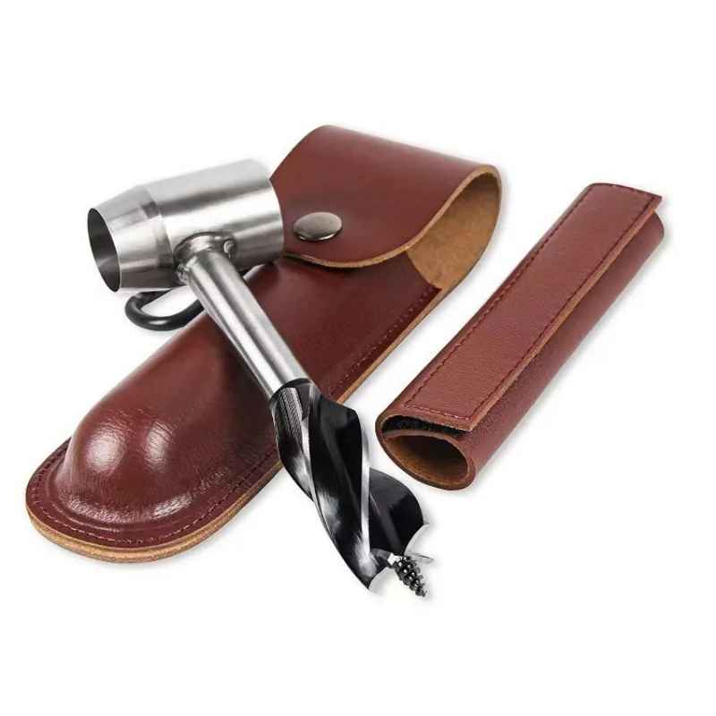 HandDrill - Main Tarière Clé Pour Artisanat Du Bois Et Le Camping En Plein Air