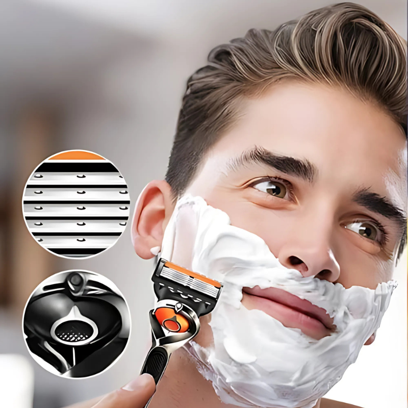 PrecisionRazor - Multi-Lames Rapide Libérer Haute Précision Rasage Rasoir