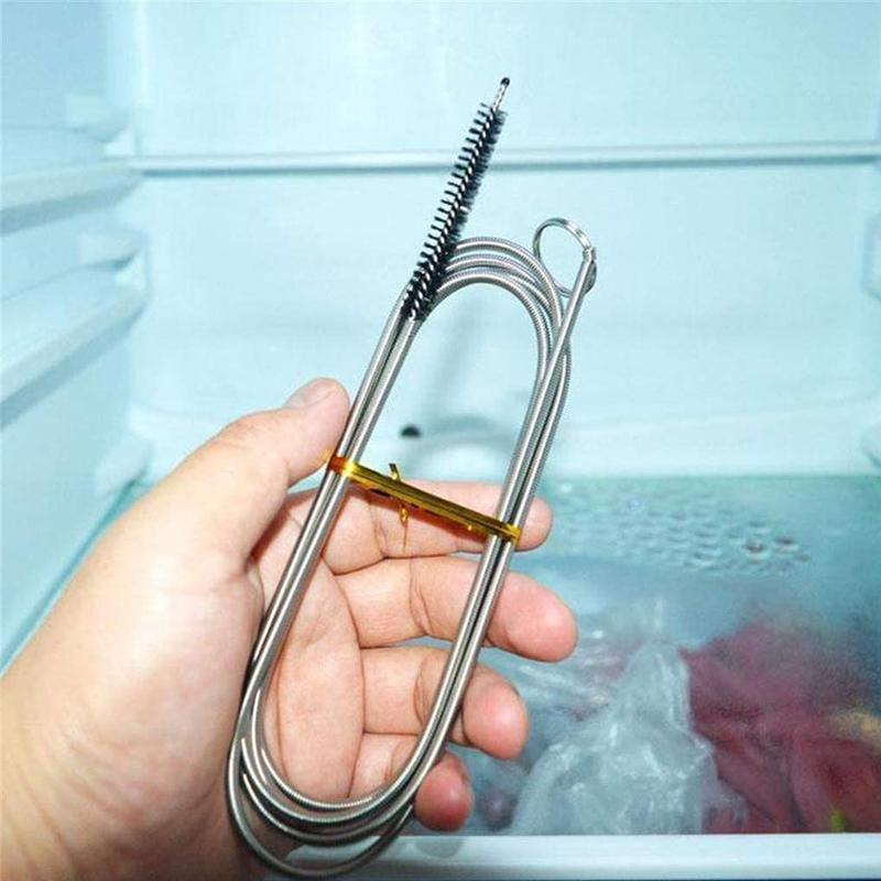 Cleaner Pro° RefrigeratorBrush 1+1 GRATUIT : Mini Flexible Réfrigérateur Nettoyage Brosse