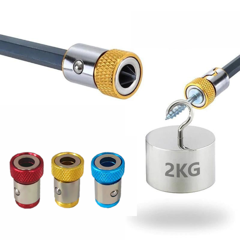 ScrewdriverTip 1+1 GRATUIT - Magnétique Pointe De Tournevis Amovible Anneau