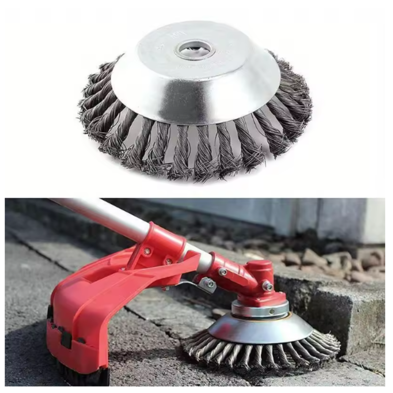 CutterHead: Robuste Fil D'acier Désherbe Coupe 20cm Brosse Tête Ensemble