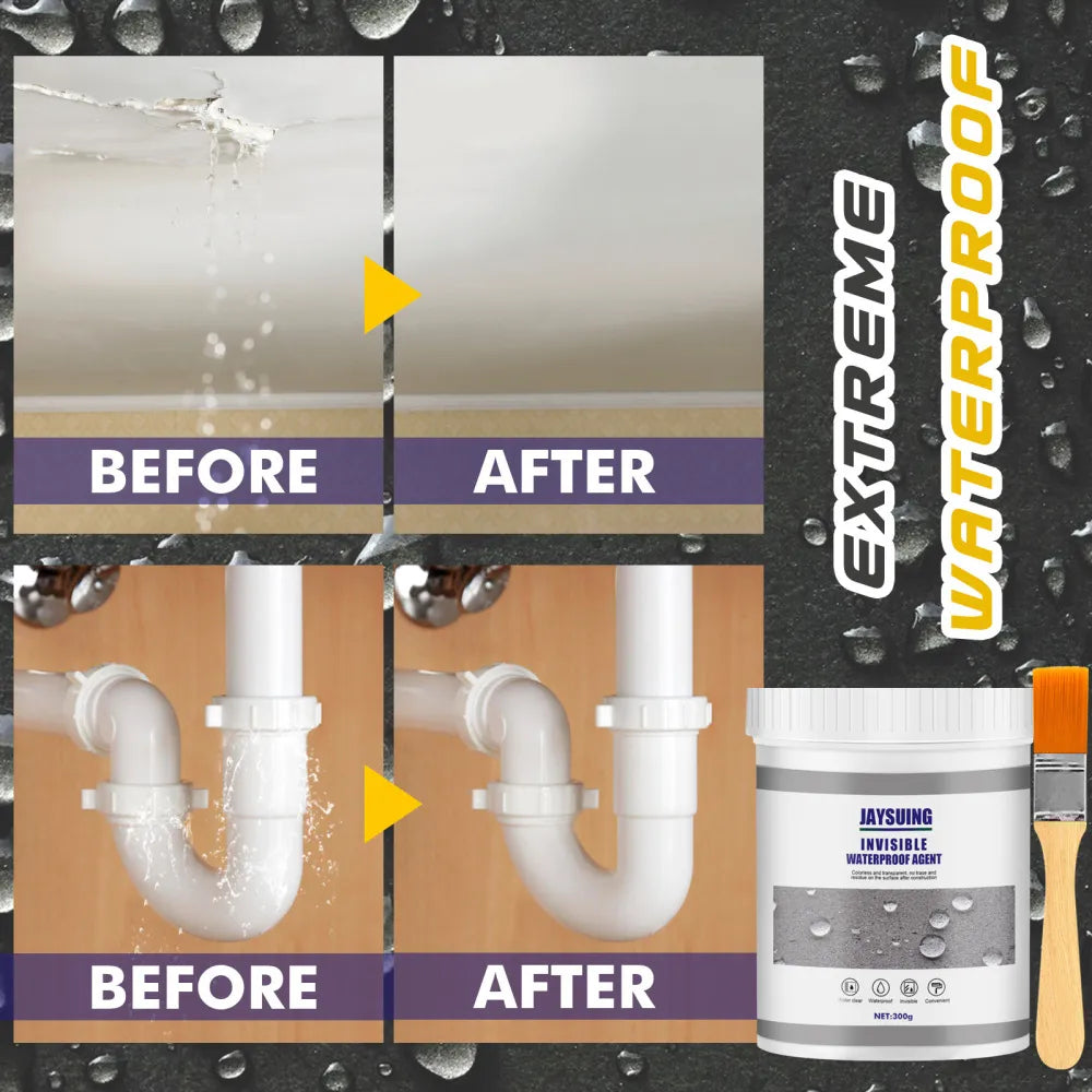ClearCoat - Imperméable Anti Fuite Transparent Agent de Revêtement