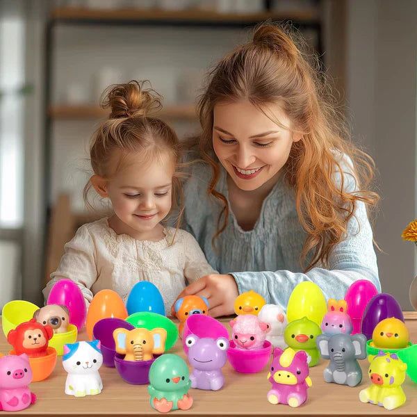 Kletshuts™ EggsSuprise: Oeufs Surprise De Pâques Avec Jouets à Presser