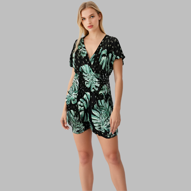 Icone™ ComfyJumpsuit: Toute La Journée Confort Coupe Décontractée Décontracté Combinaison Courte