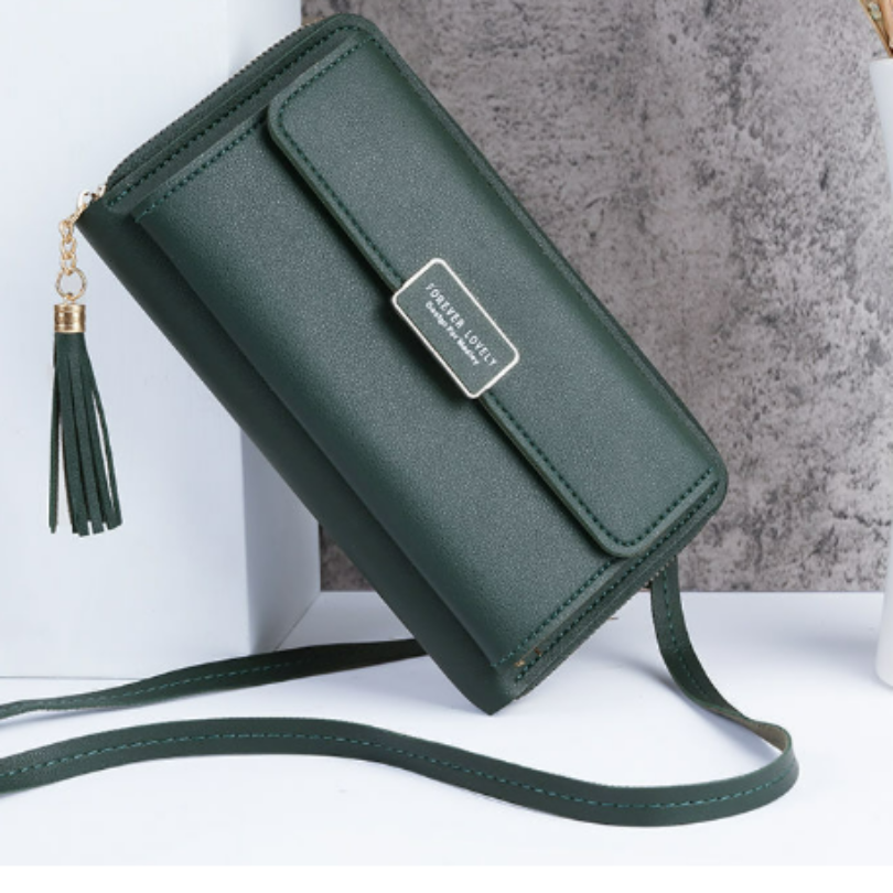 Icone™ WalletBag: Convertible Grand Portefeuille Sac Elingue