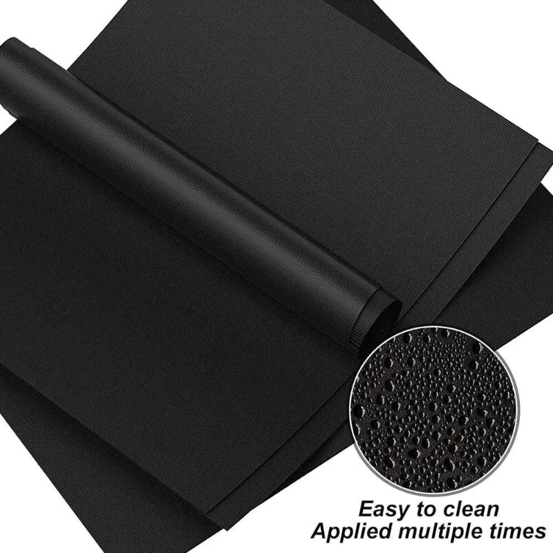 Globetrek° GrillMat – Tapis De Gril BBQ Antiadhésifs Avec Boîte Facile Découper