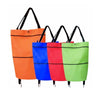 Icone™ GroceryBag 1+1 GRATUIT: Sac À Provisions Grande Capacité Avec Roulettes Pliables