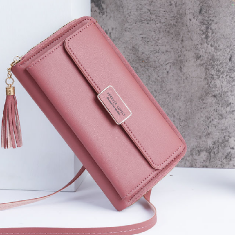Icone™ WalletBag: Convertible Grand Portefeuille Sac Elingue