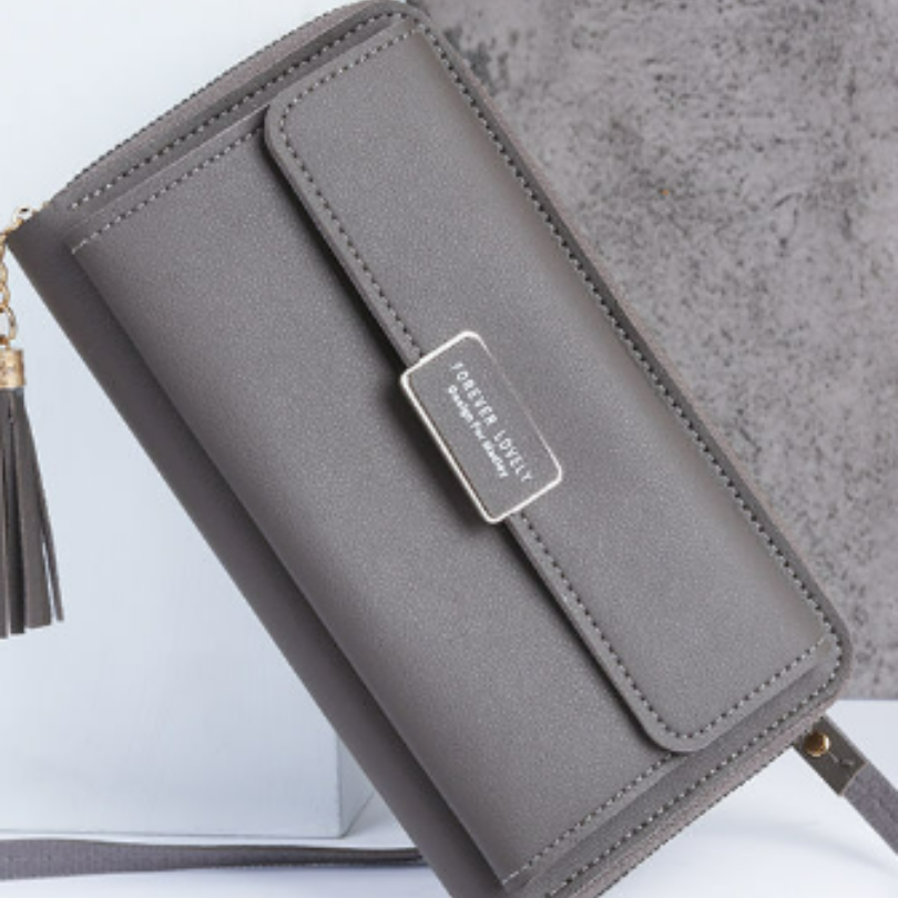 Icone™ WalletBag: Convertible Grand Portefeuille Sac Elingue