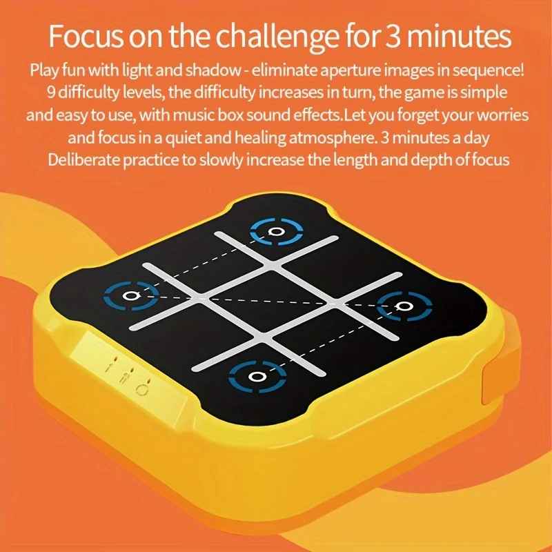 Kletshuts™ FunTicTacToe: Interactif Électronique Tic-Tac-Toe Jeu Pour Tous Âges