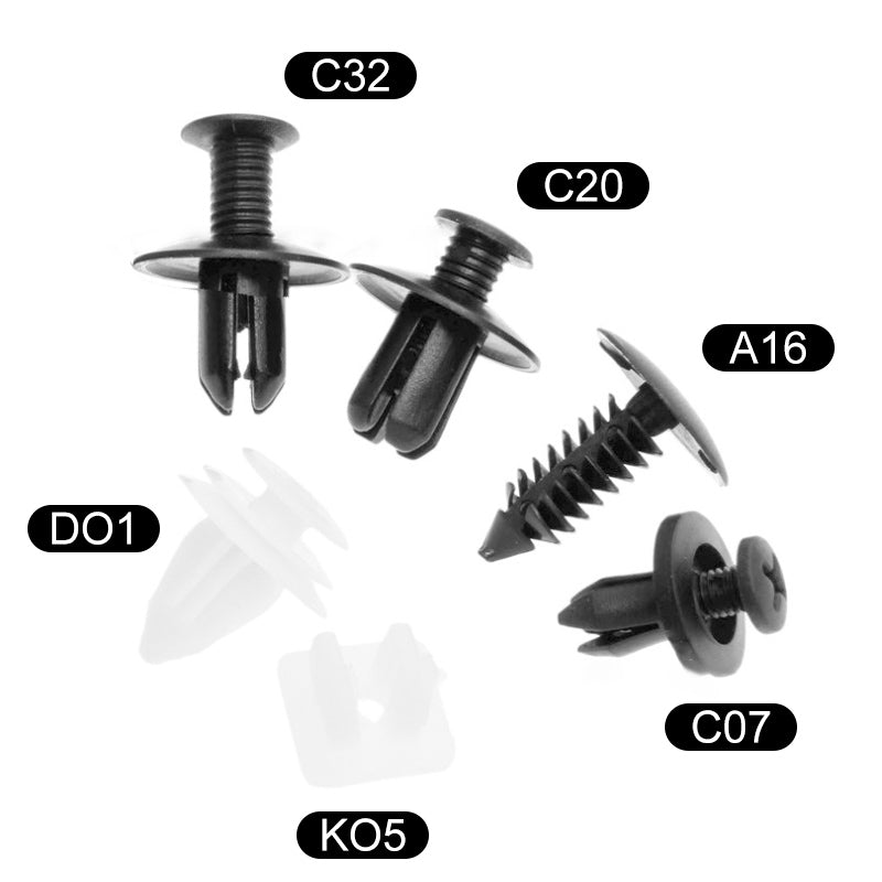 CarClips 1+1 GRATUIT – Utilisation Universelle Résistants Réparation Automobile Clips