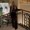 Icone™ LaceDress: Sexy Ajusté Confortable Col Rond Robe En Dentelle