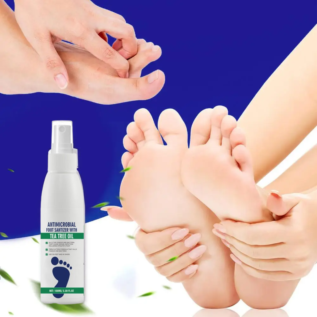FootCare 1+1 GRATUIT: Antimicrobien Hydratation En Profondeur Soin Des Pieds Spray