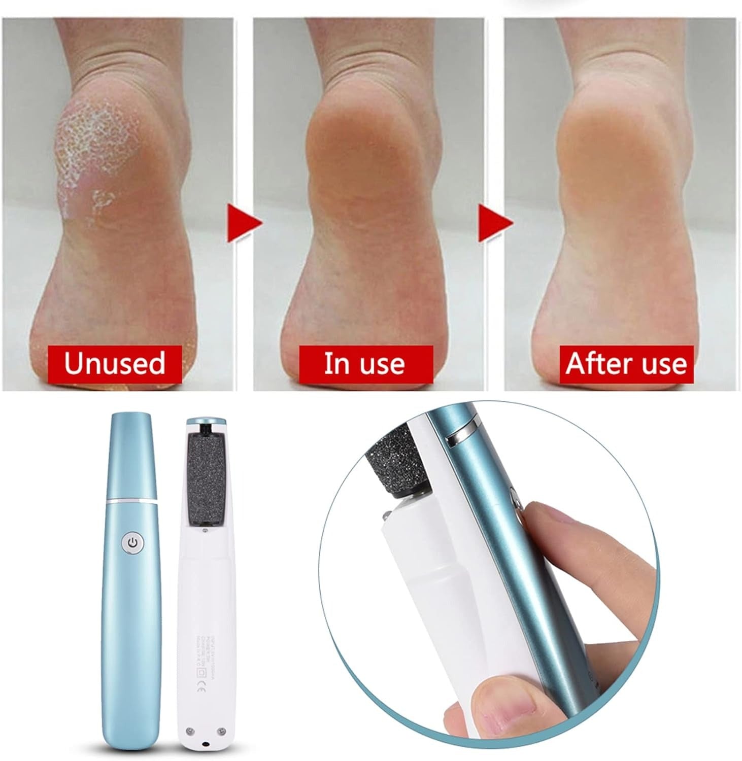 CallusGrinder 1+1 GRATUIT - Broyeur Electrique Pour Les Pieds Élimine Les Callosités