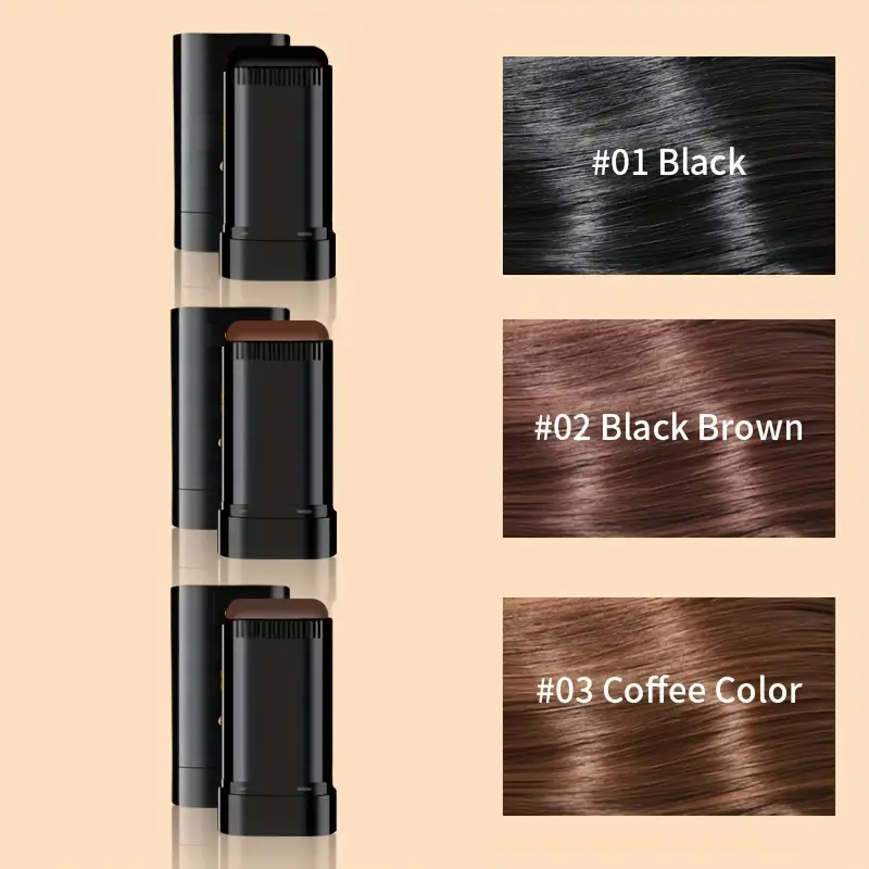 Rose® HairStick 1+1 GRATUIT : 2 En 1 Coloration Instantanée Et Twist Stick Peigne
