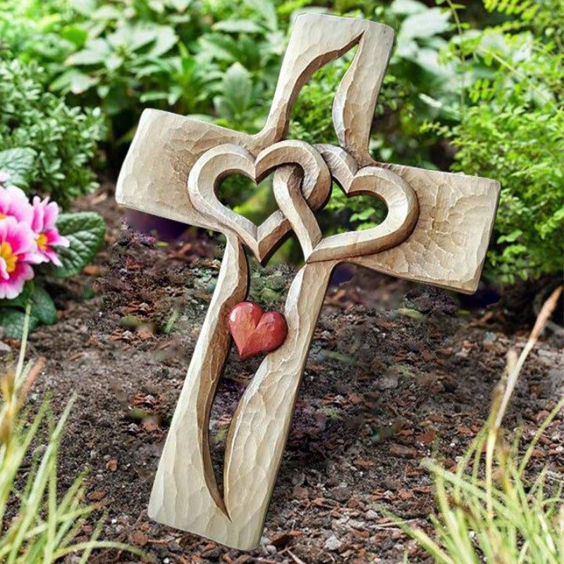 Cross - Cœurs Entrelacés