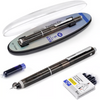 FountainPen - Stylo Plume Rétractable Et Rechargeable Avec Cartouches D'Encre