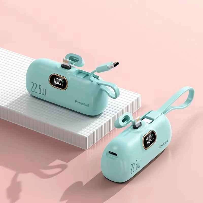 MiniCharge - Moderne Élégant Portable Double Port Mini Pouvoir Banque