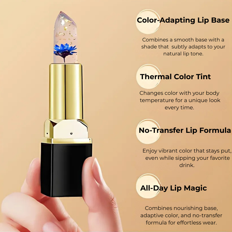 MagicLipstick 1+1 GRATUIT - Rouge À Lèvres Fleur Changeant De Couleur À L’Éclat Magique